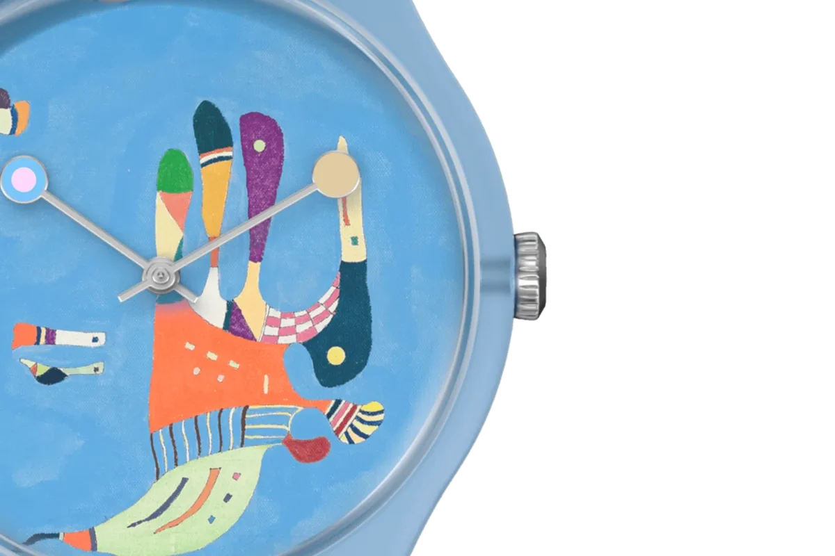 ”Blue Sky”, av Vassily Kandinsky