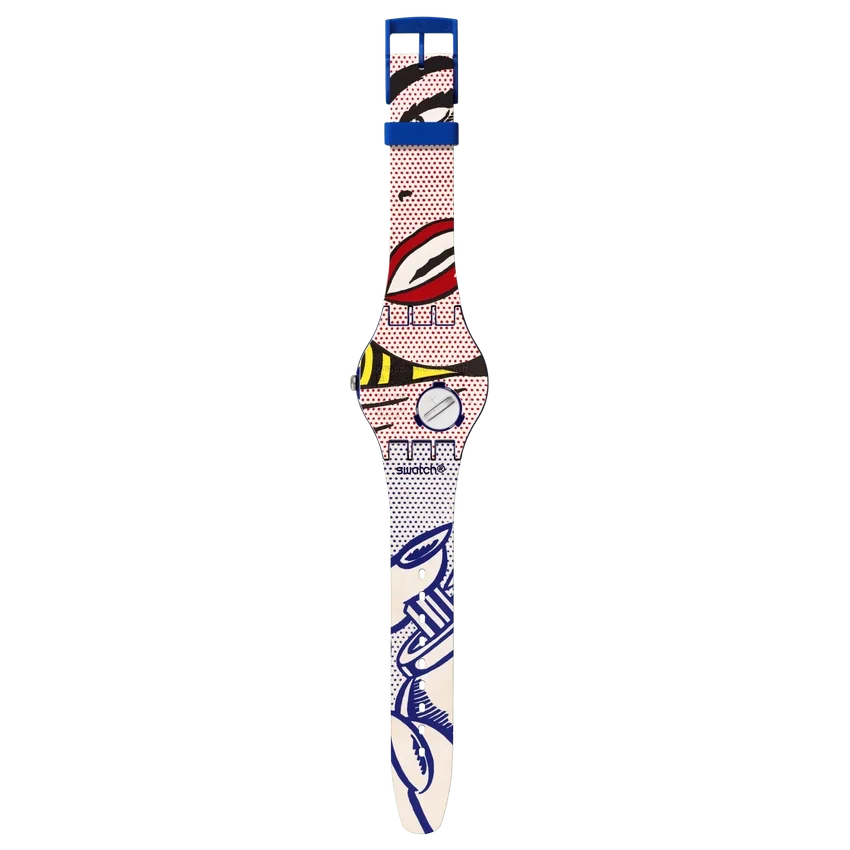 Girl av Roy Lichtenstein, klockan