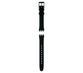 Lady svart silikonarmband