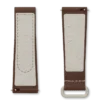 MoonSwatch brunt/beige gummiband