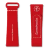 MoonSwatch rött/vitt gummiband