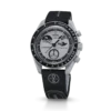 MoonSwatch svart/grått gummiband