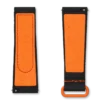 MoonSwatch svart/orange gummi