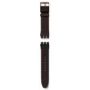 New Gent brunt silikonarmband