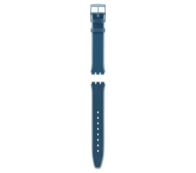 Skin-armband i blått silikon