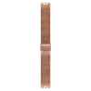 Skin-armband i rostfritt stål med milanesisk nätkonstruktion och PVD-beläggning i roséguld