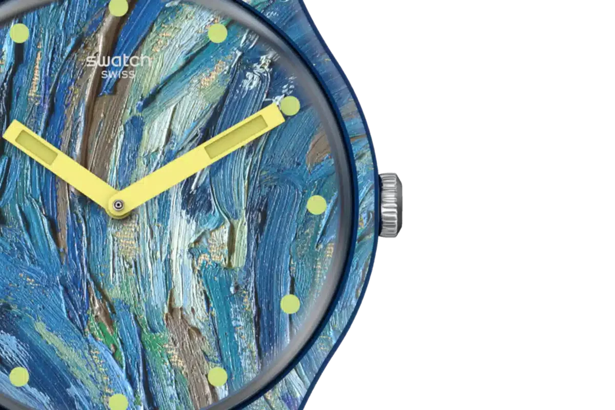 ”Stjärnklar natt” av Vincent Van Gogh