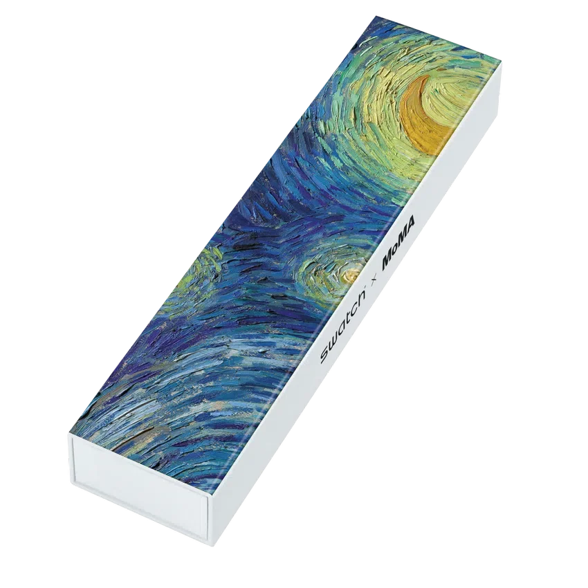 ”Stjärnklar natt” av Vincent Van Gogh