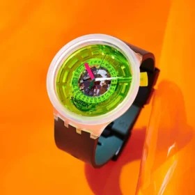 Swatch bländad av Neon