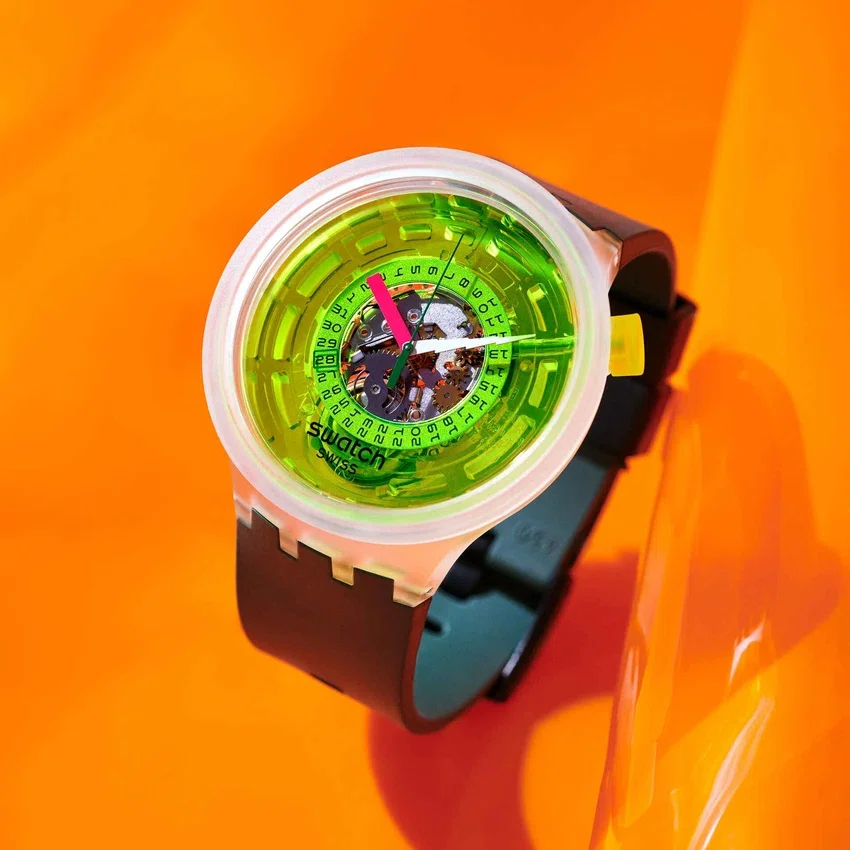 Swatch bländad av Neon