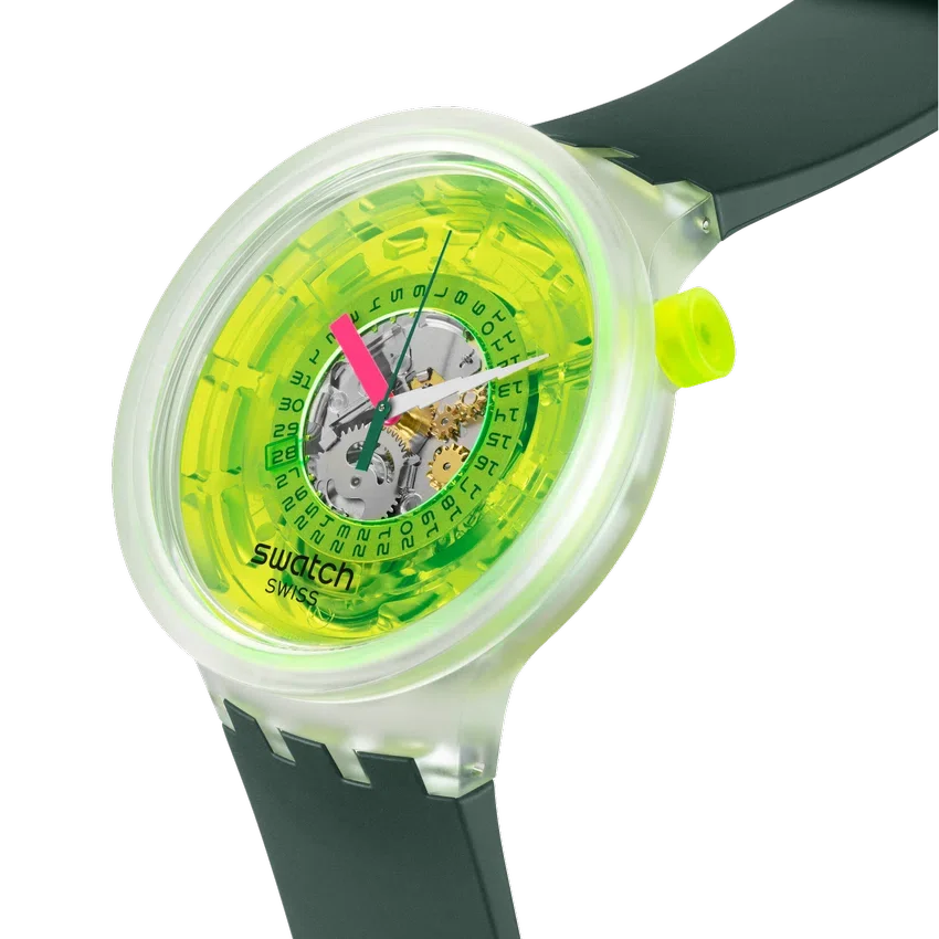 Swatch bländad av Neon