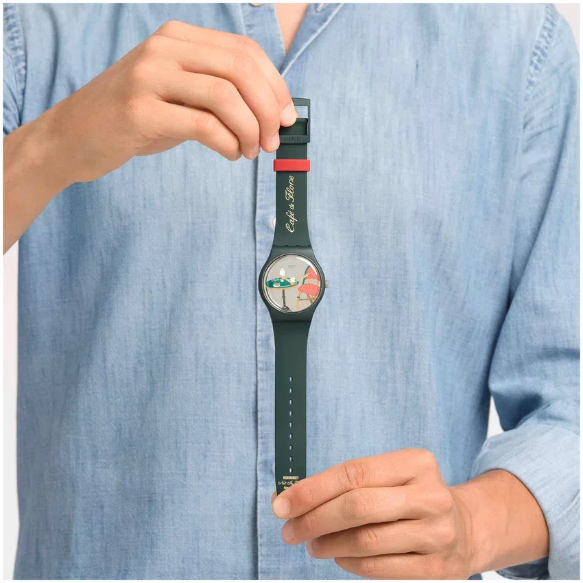 Swatch X Café De Flore för Not in Paris