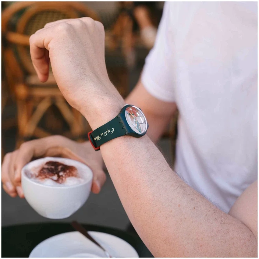 Swatch X Café De Flore för Not in Paris
