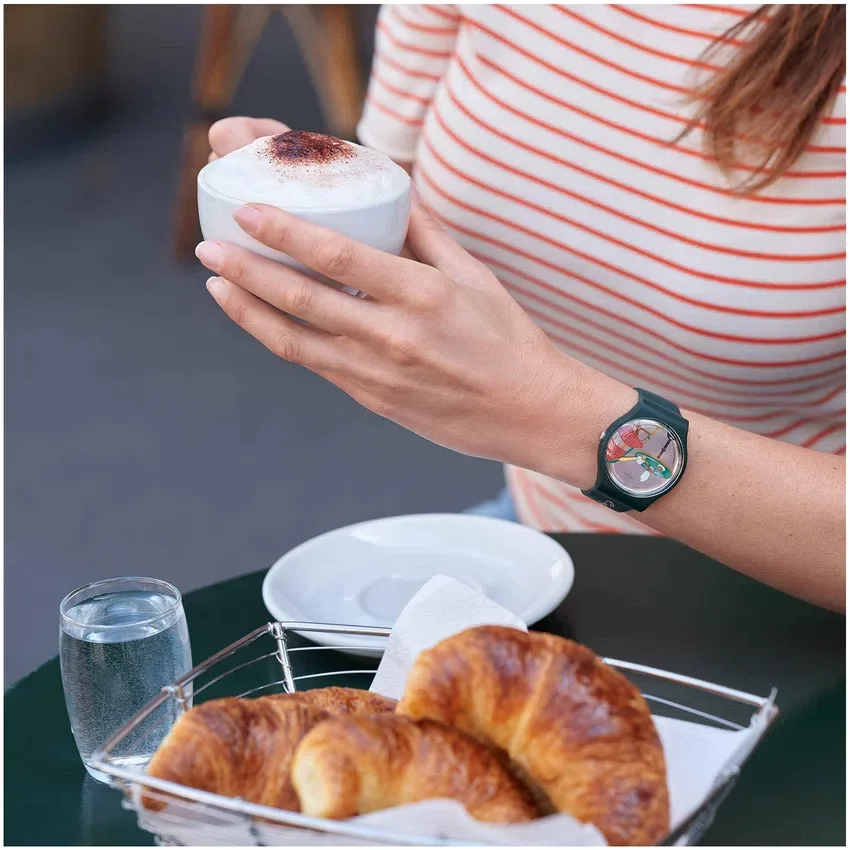 Swatch X Café De Flore för Not in Paris