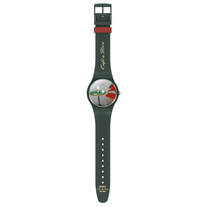 Swatch X Café De Flore för Not in Paris
